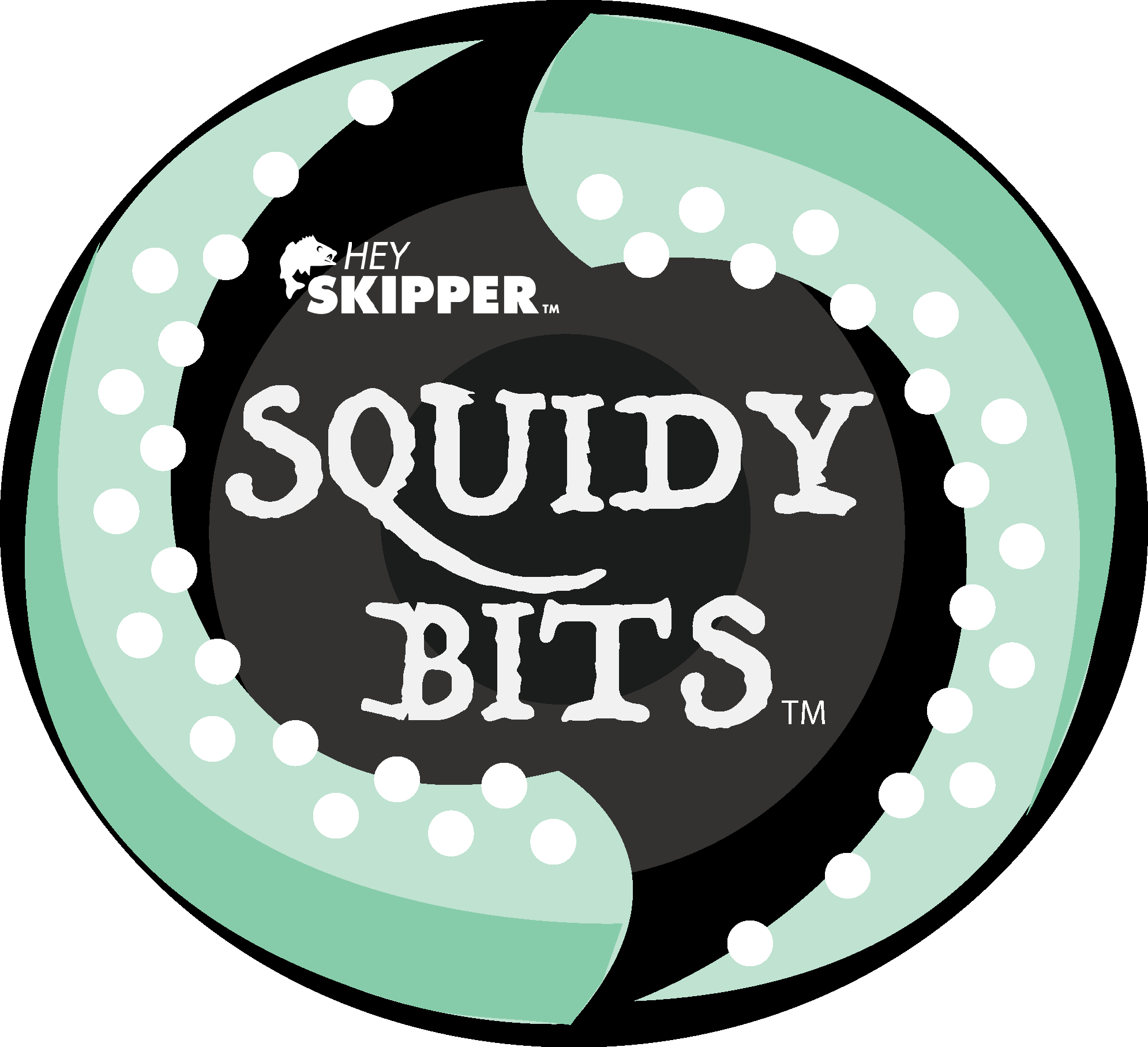 Hey Skipper Squidy Bits Logo