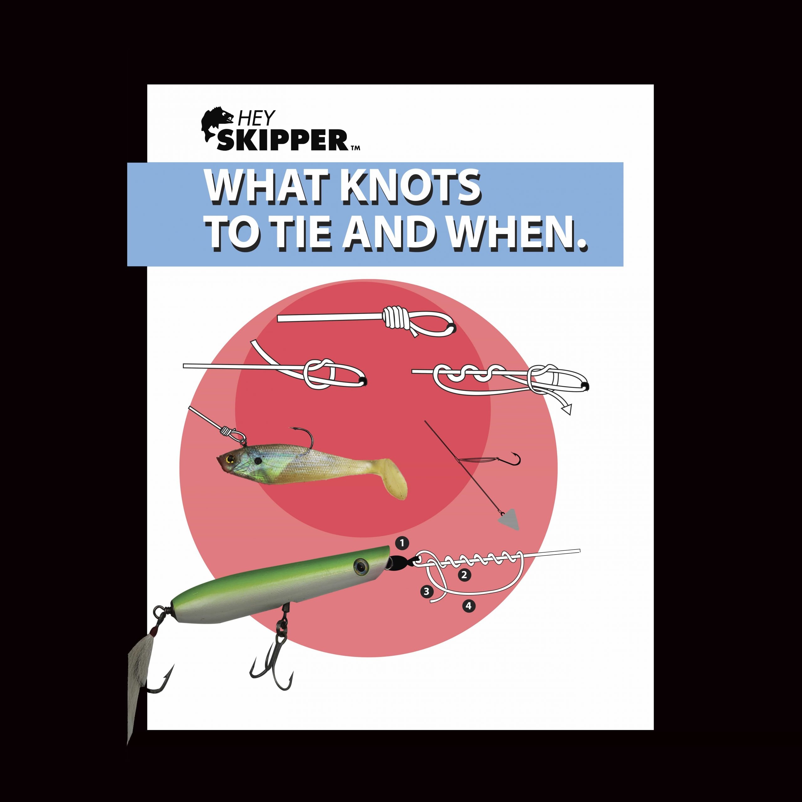 Hey Skipper Fishing Tutorials What Knots to tie and When PDF