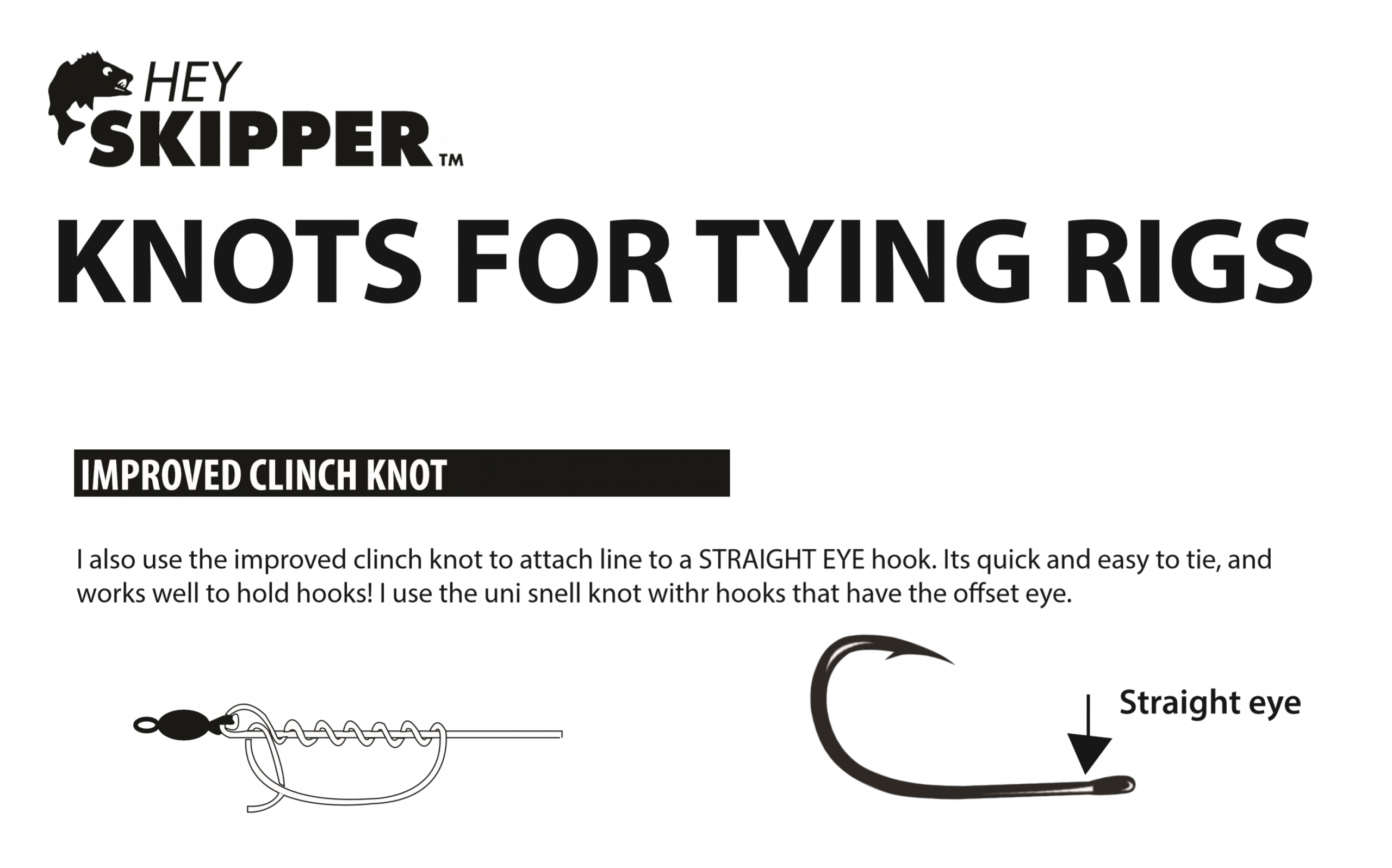 FISHING KNOTS GUIDE: What Knots To Use and When - Hey Skipper