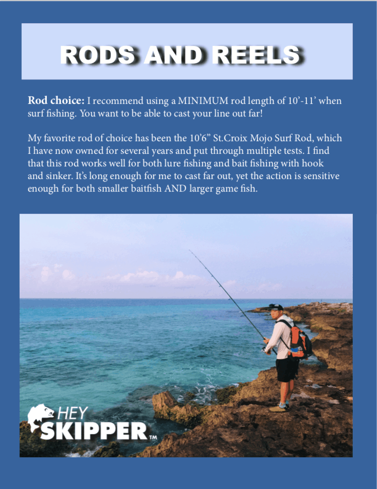 Surf Fishing Gear Guide- BEST Rods, Reels, Tackle and Accessories for  beginner/ intermediate anglers