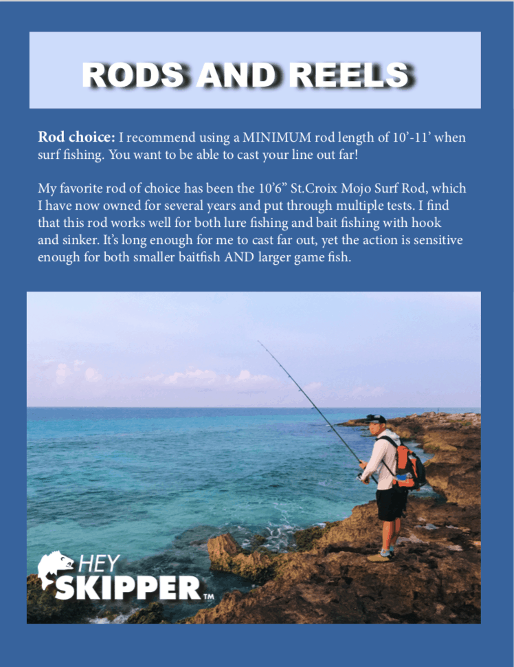 Surf Fishing Gear Guide- BEST Rods, Reels, Tackle and Accessories