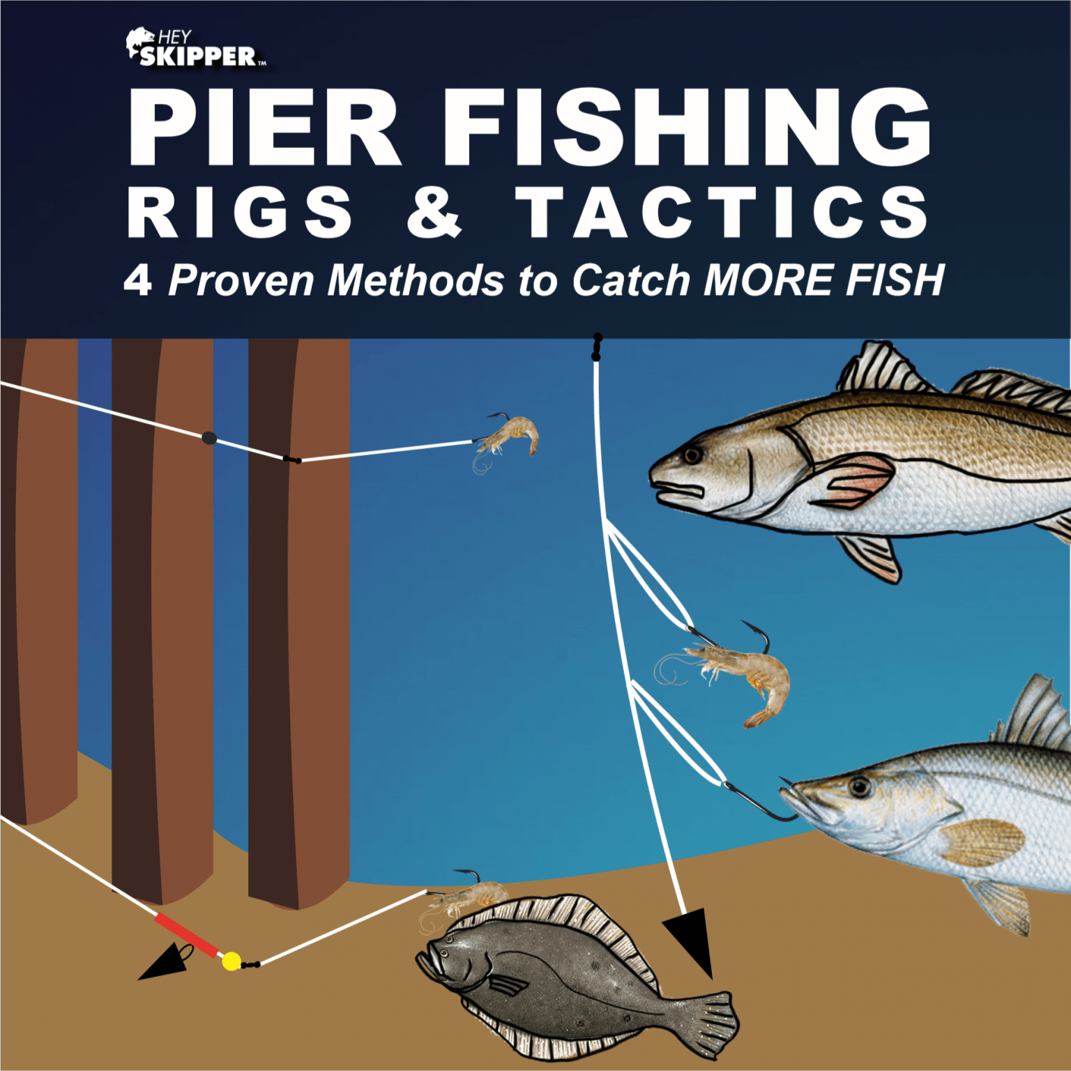 Pier Fishing Rigs and Tactics: 4 Proven Methods to Catch MORE Fish