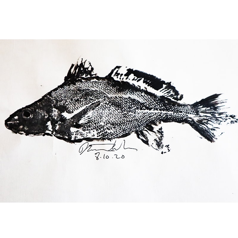 Gyotaku Fish Printing Replicas