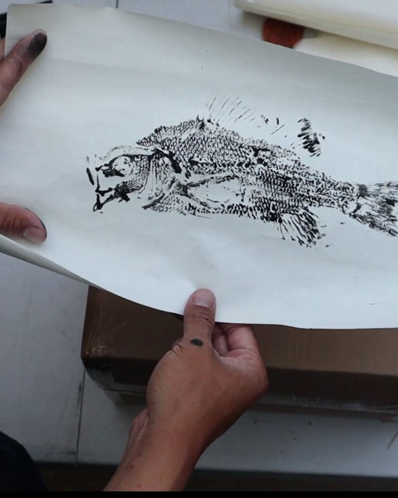 How to Gyotaku make an original fish print – Hey Skipper