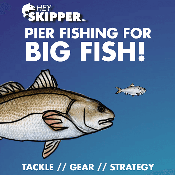 Pier Fishing For BIG fish- Tackle Gear, Techniques and Strategy - Hey  Skipper