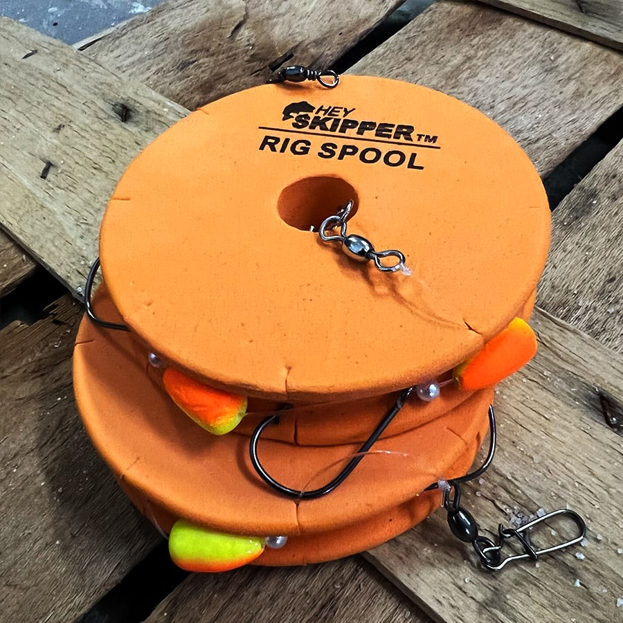 Fishing Rig Spool- Tangle Free Rig Storage By Hey Skipper - Hey Skipper