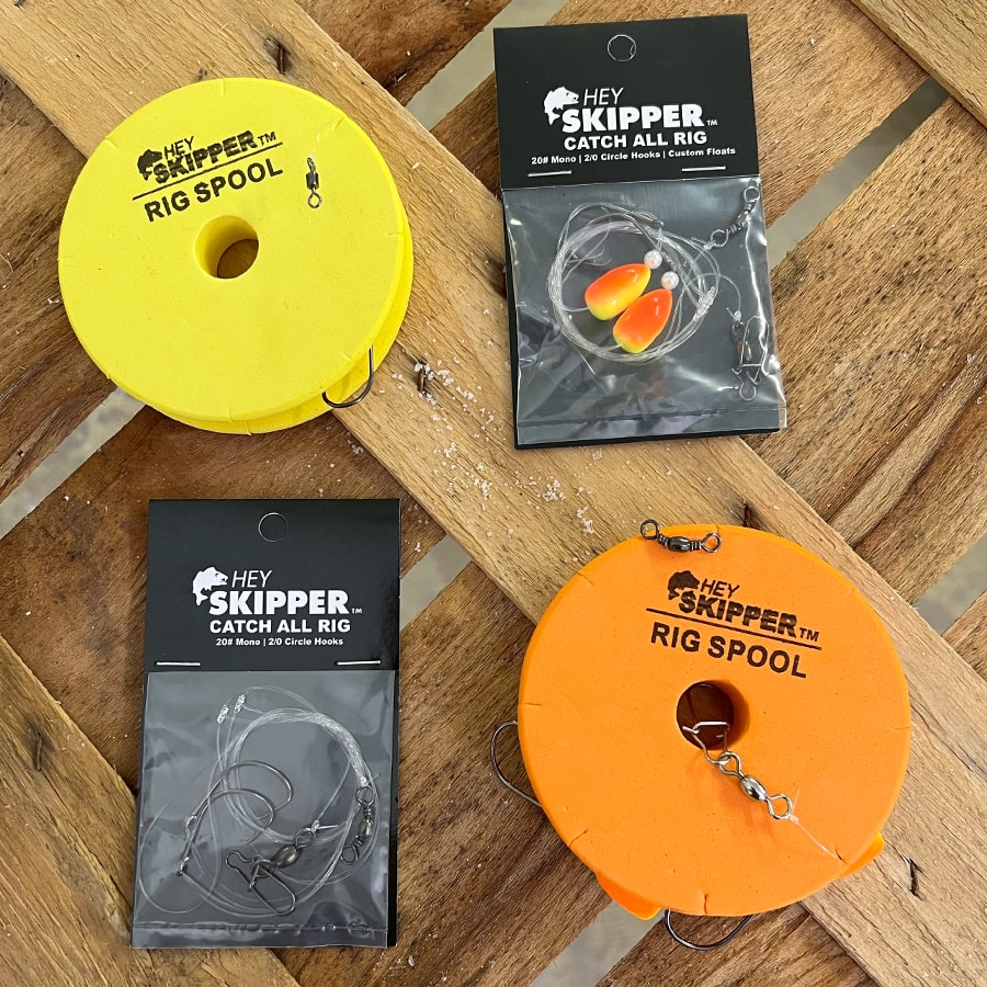 Fishing Rig Spool- Tangle Free Rig Storage By Hey Skipper - Hey