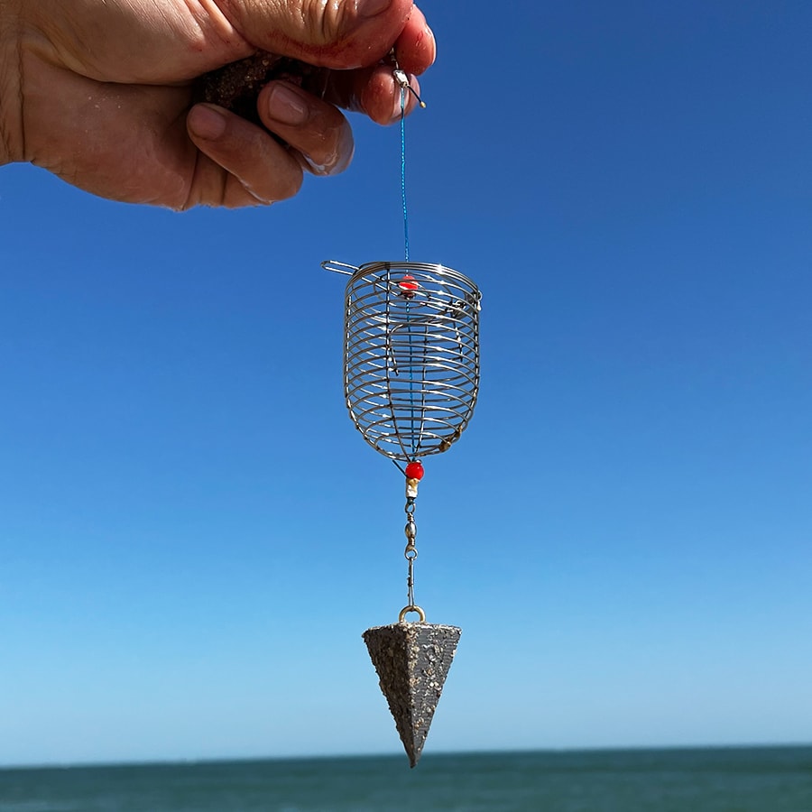 Mini Bait Cage- Fishing Rig Attachment – Hey Skipper