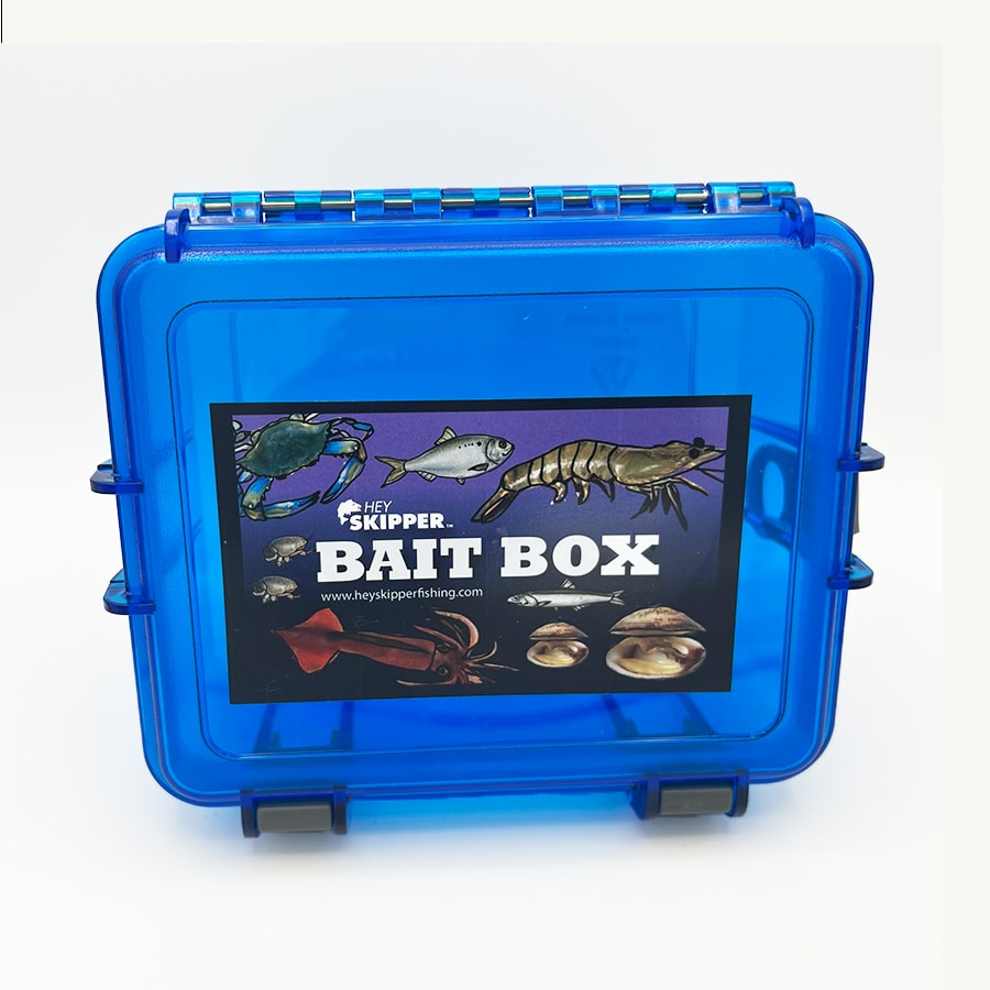 Waterproof Fishing Box - LARGE - Pick from Blue or Orange - Hey