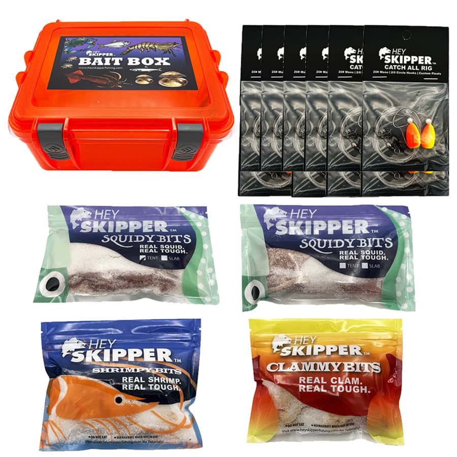 FISHING FANATIC - Beach Fishing Bait Box + Fishing Rigs - Hey Skipper