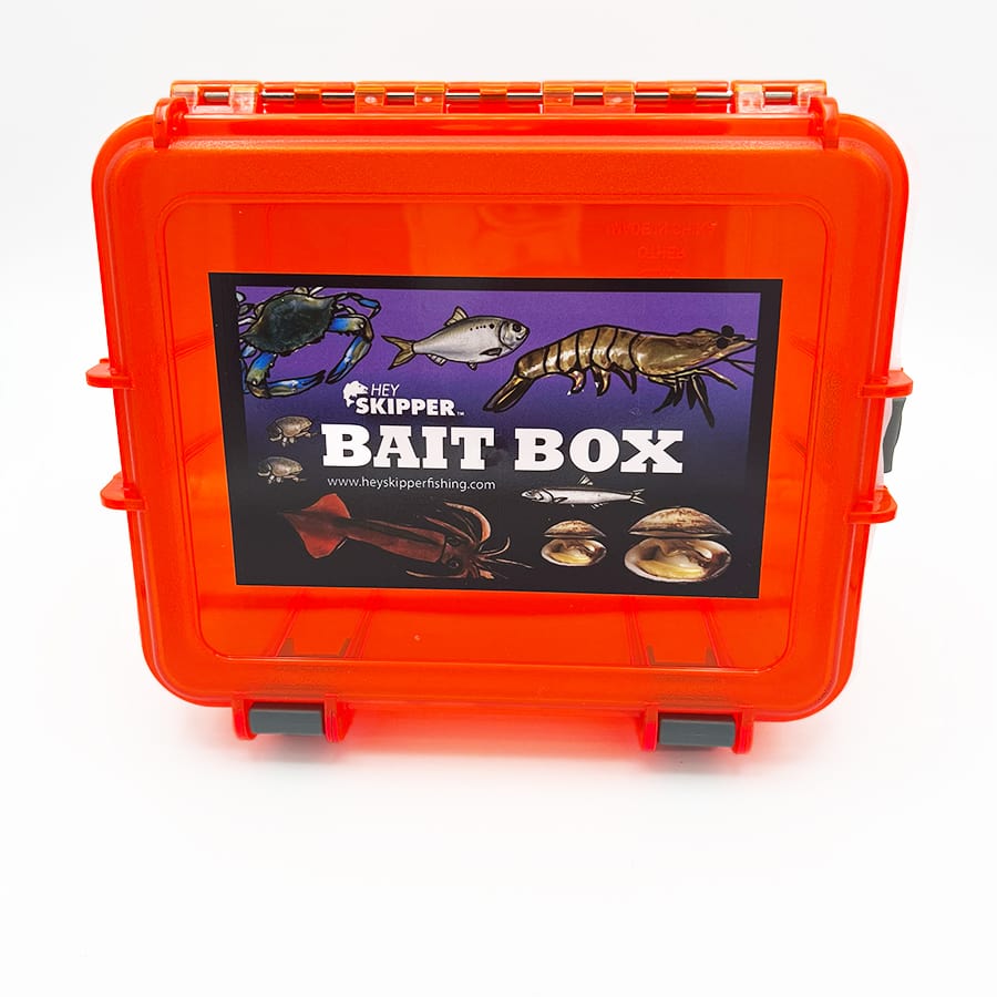 Waterproof Fishing Box - LARGE - Pick from Blue or Orange - Hey