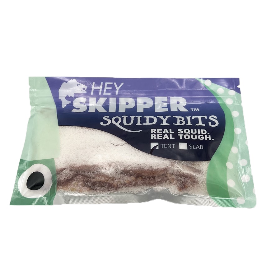 Squidy Bits Tentacles - Salted Squid - Fishing Bait Jig it or Bait