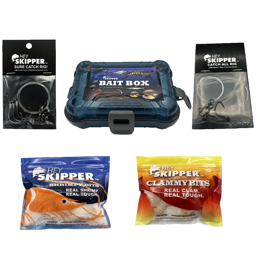 Northix Bait Box for Fishing - Black