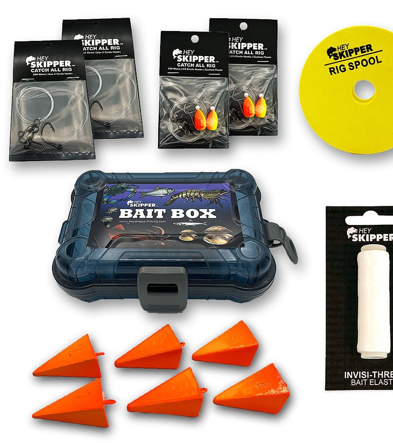 FISHING FEVER -- Bottom Fishing Rig Box + Sinkers + Accessories