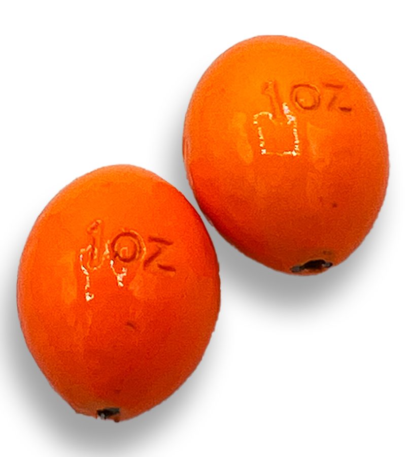 Eggy Sinkers- Orange Egg Sinkers