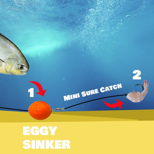 Sure Catch Fish Rigs Mini Sure Catch Fishing Rig (Small Hooks) — Live Baits / Freeline ...